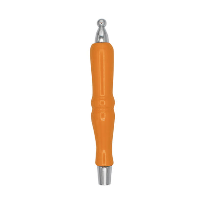 Slim Pub Style Wooden Tap Handle - Yellow (8 1/2")