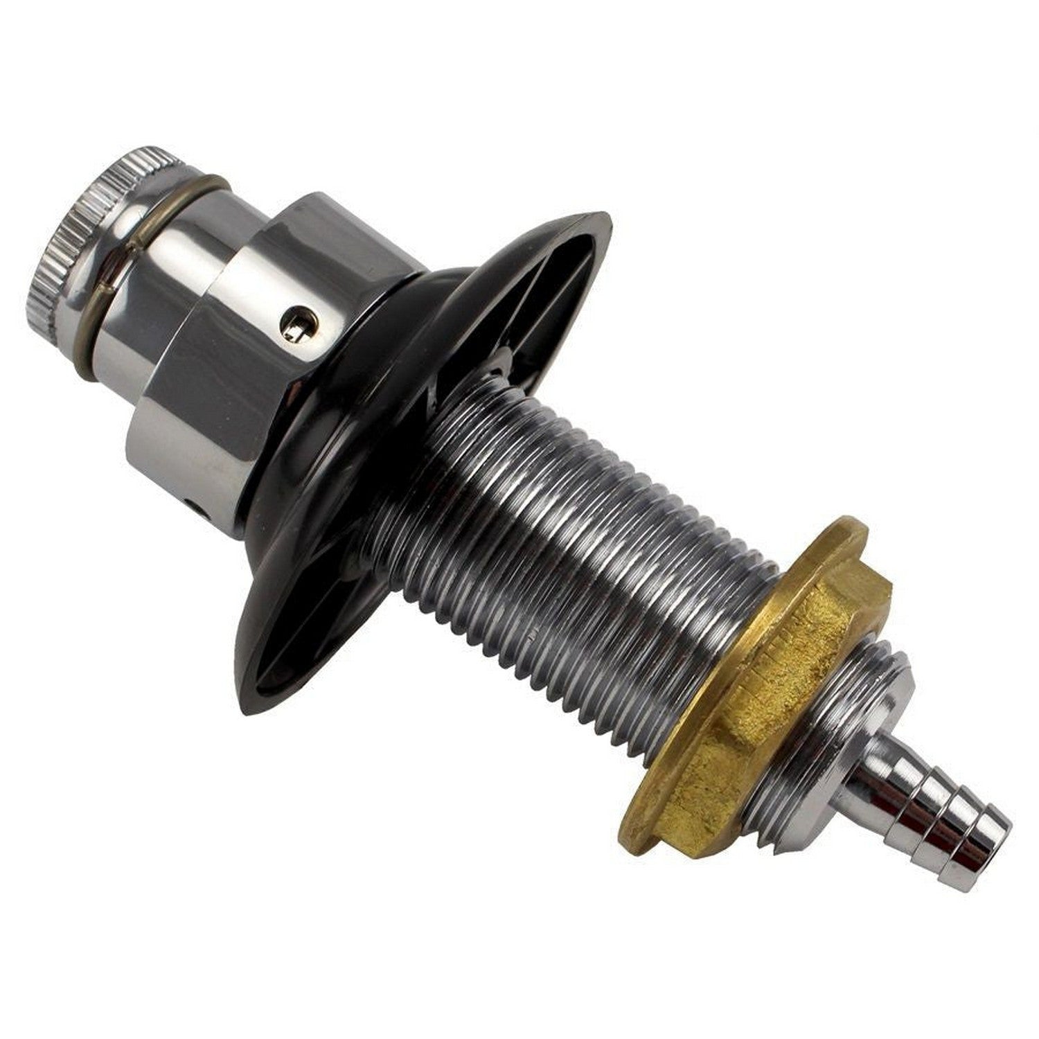 Chrome Plated Beer Nipple Shank - 3 1/2"