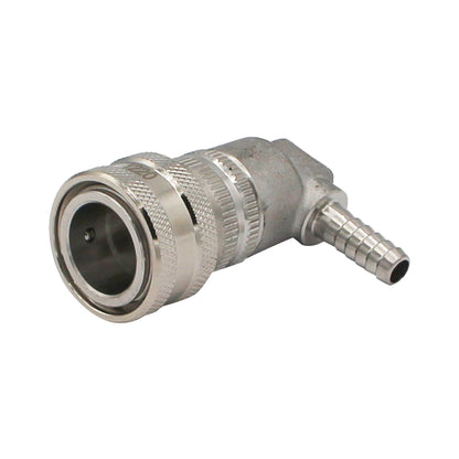 Kegland Stainless Steel Ball Lock Gas Disconnect - Barbed