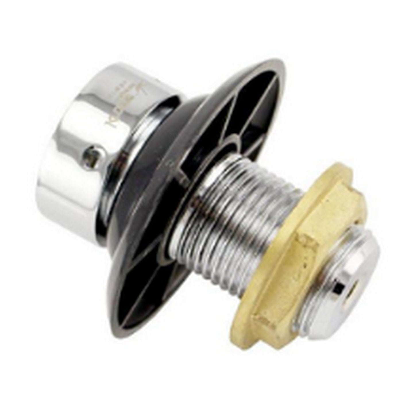 2 1/8" Chrome Plated Brass Beer Shank