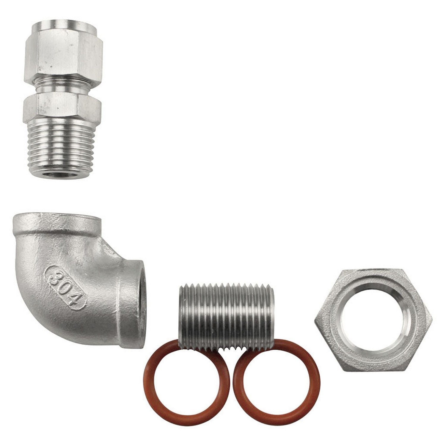 Weldless High Port Return Kit - Disassemble View