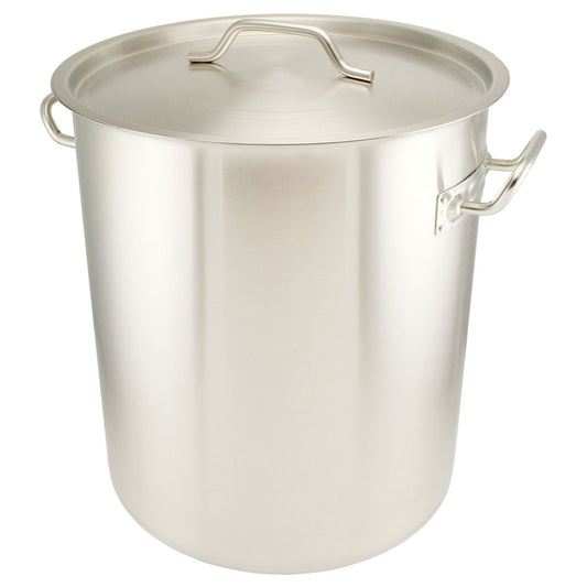 10 Gallon Stainless Steel Graduated Brew Pot - Tri-Clad Induction Ready - Canadian Homebrewing Supplier - Free Shipping - Canuck Homebrew Supply