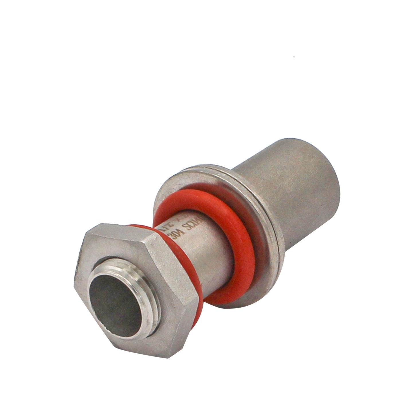 Stainless Steel Thick Wall Bulkhead - 1/2" NPT