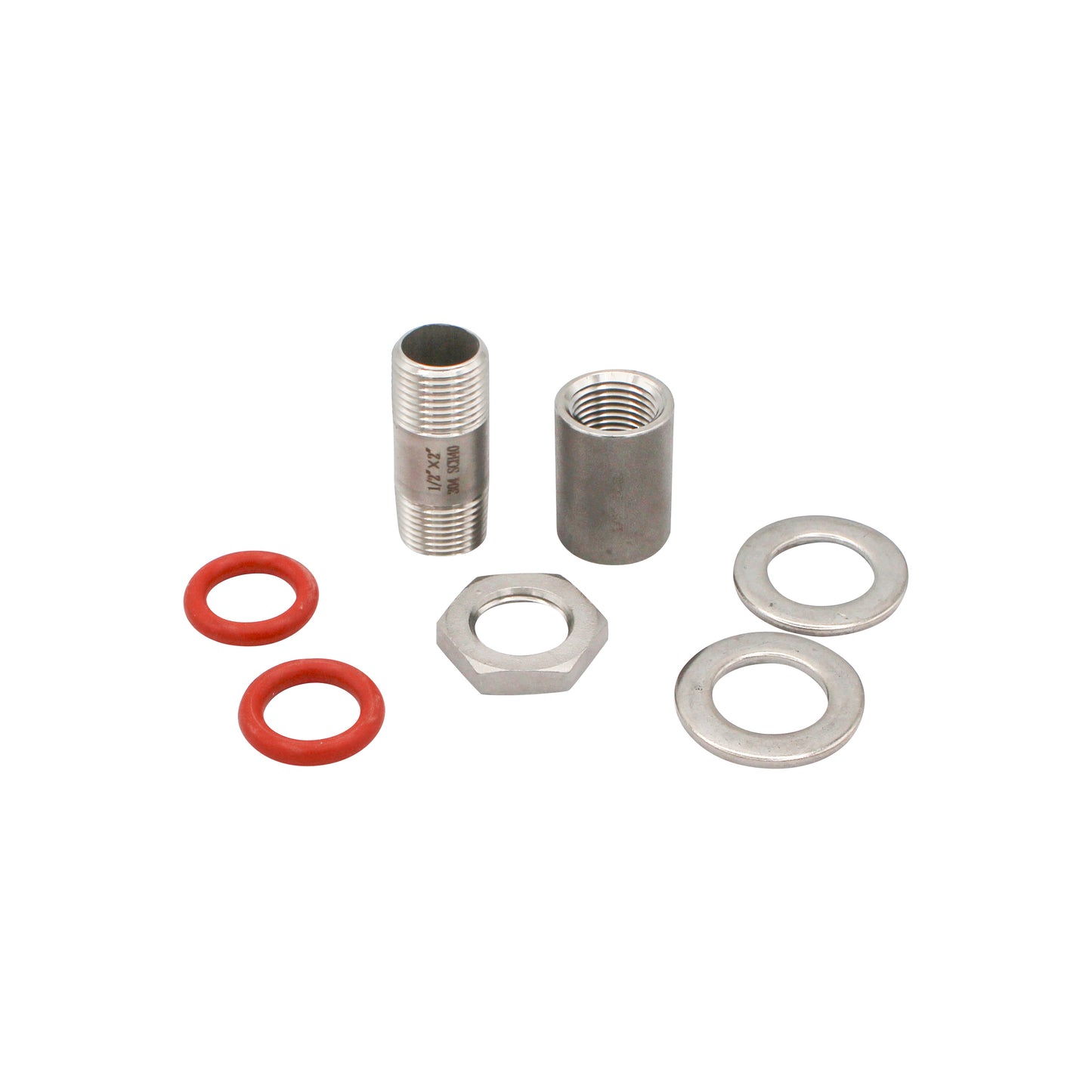 Stainless Steel Thick Wall Bulkhead - 1/2" NPT