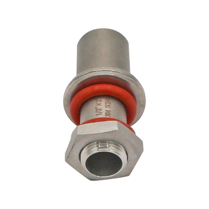 Stainless Steel Thick Wall Bulkhead - 1/2" NPT