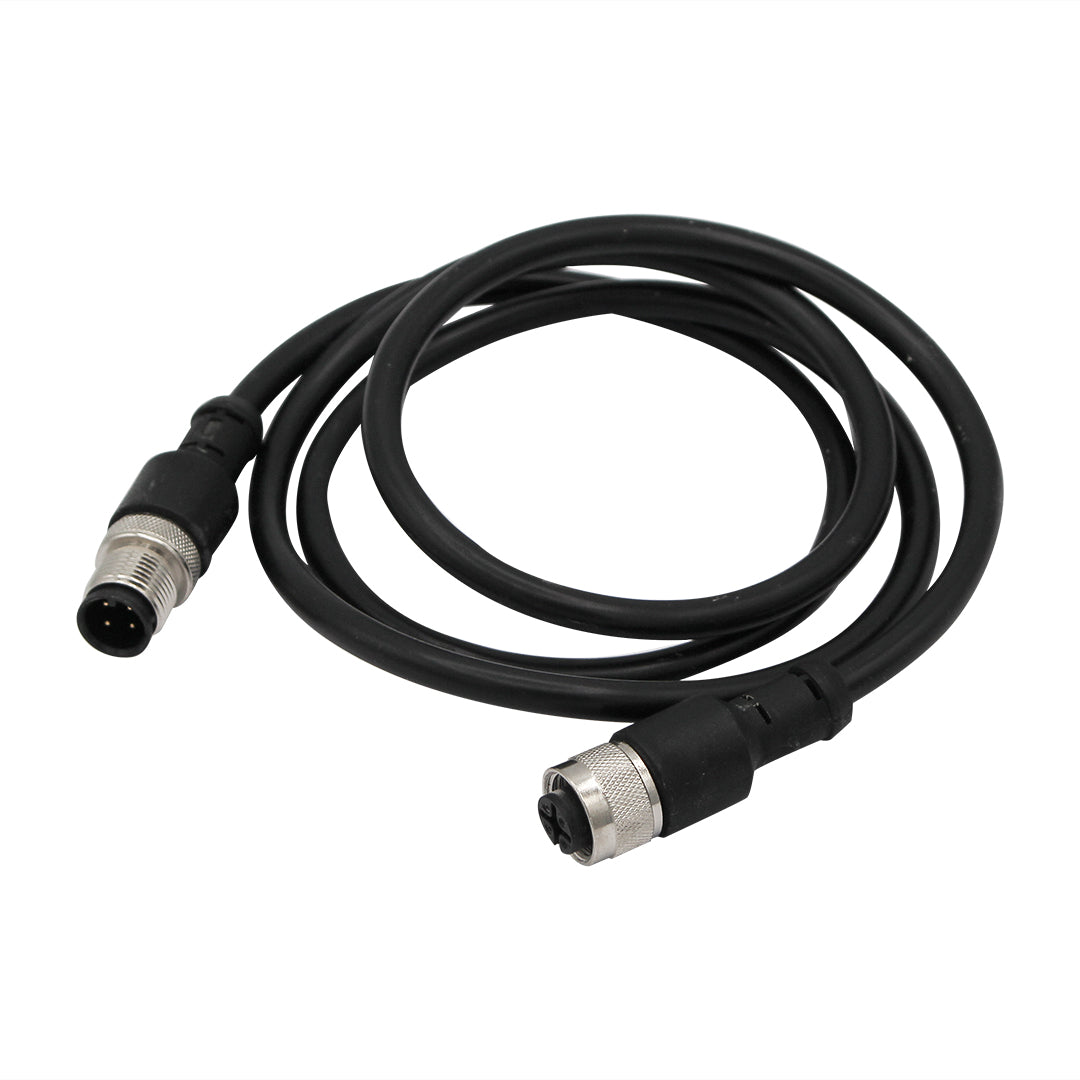 M12 A-Coded Male to Female Patch Cable