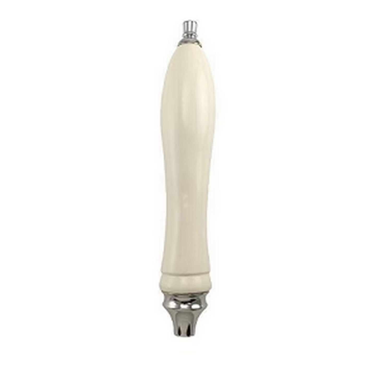 White Pub Style Tap Handle