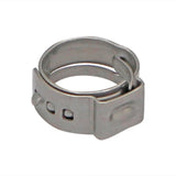 Oetiker Stainless Steel Stepless Hose Clamp - Single Ear (12.8mm)