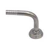 Stainless Steel 90Â° Elbow Tailpiece - 3/16"