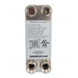 10 Plate Wort Chiller - 3/4" FPT