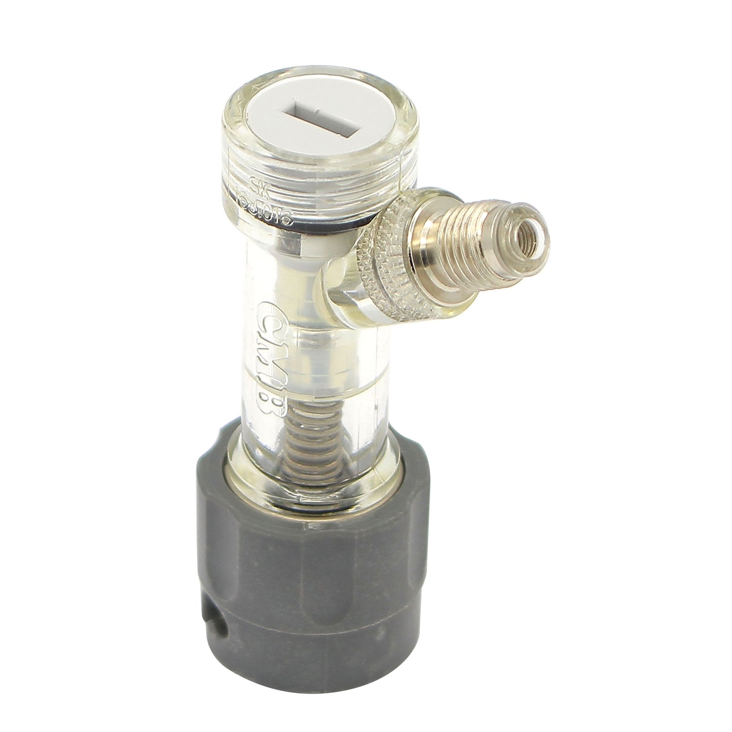 Pin Lock Gas Disconnect with Check Valve - 1/4" MFL