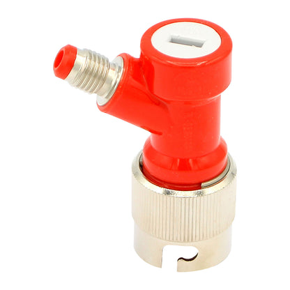 Short Metal Collared Pin Lock Gas Disconnect - 1/4" MFL