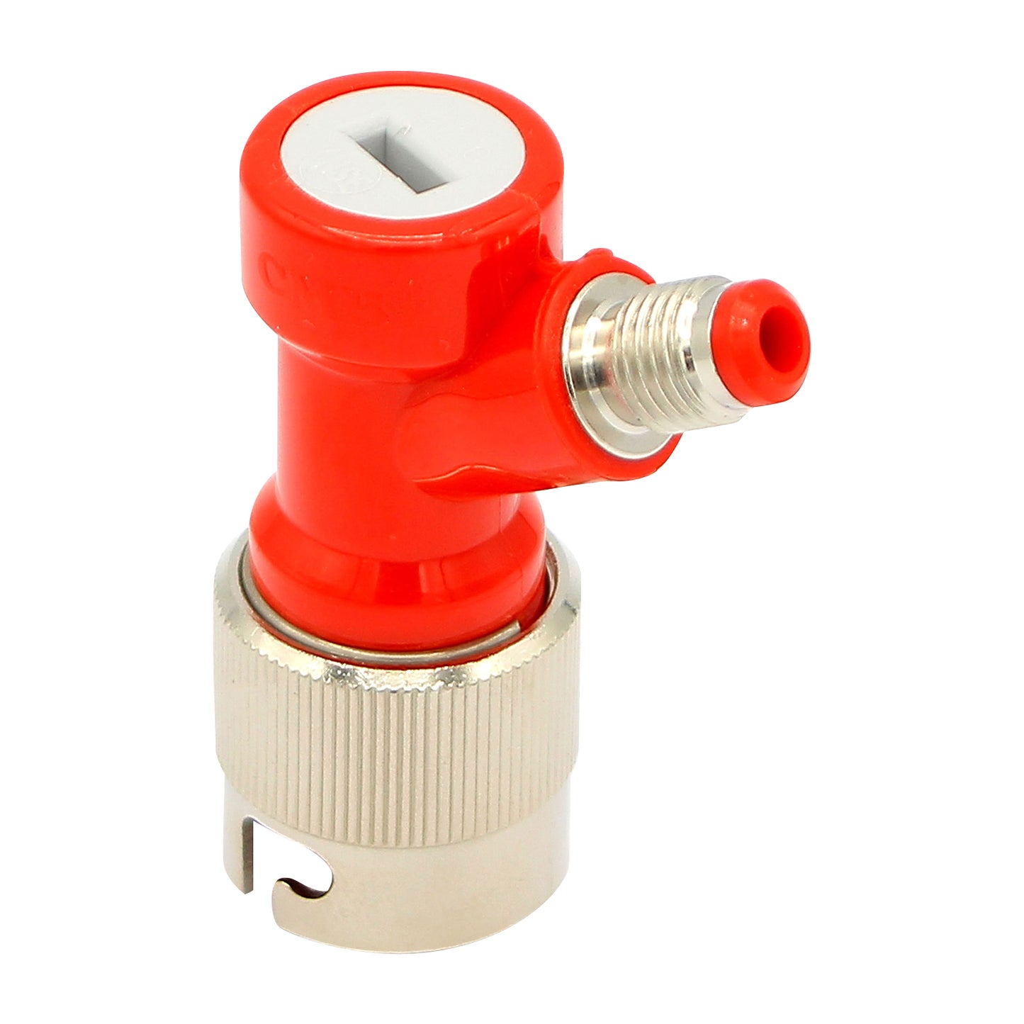 Short Metal Collared Pin Lock Gas Disconnect - 1/4" MFL