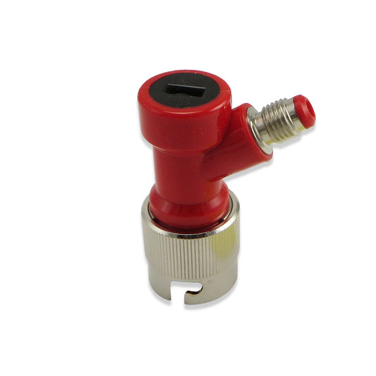 Short Metal Collared Pin Lock Beverage Disconnect - 1/4" MFL