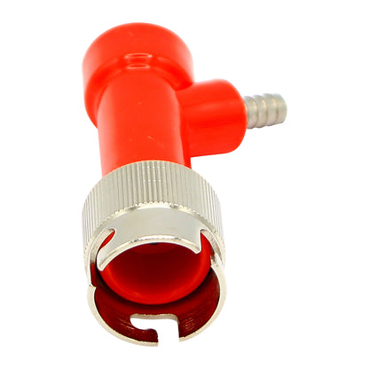 Metal Collared Pin Lock Beverage Disconnect - 1/4" Barb
