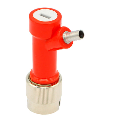 Metal Collared Pin Lock Gas Disconnect - 1/4" Barb