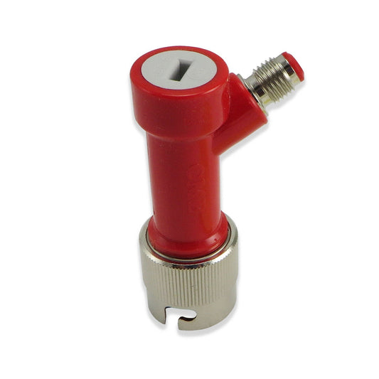 Metal Collared Pin Lock Gas Disconnect - 1/4" MFL