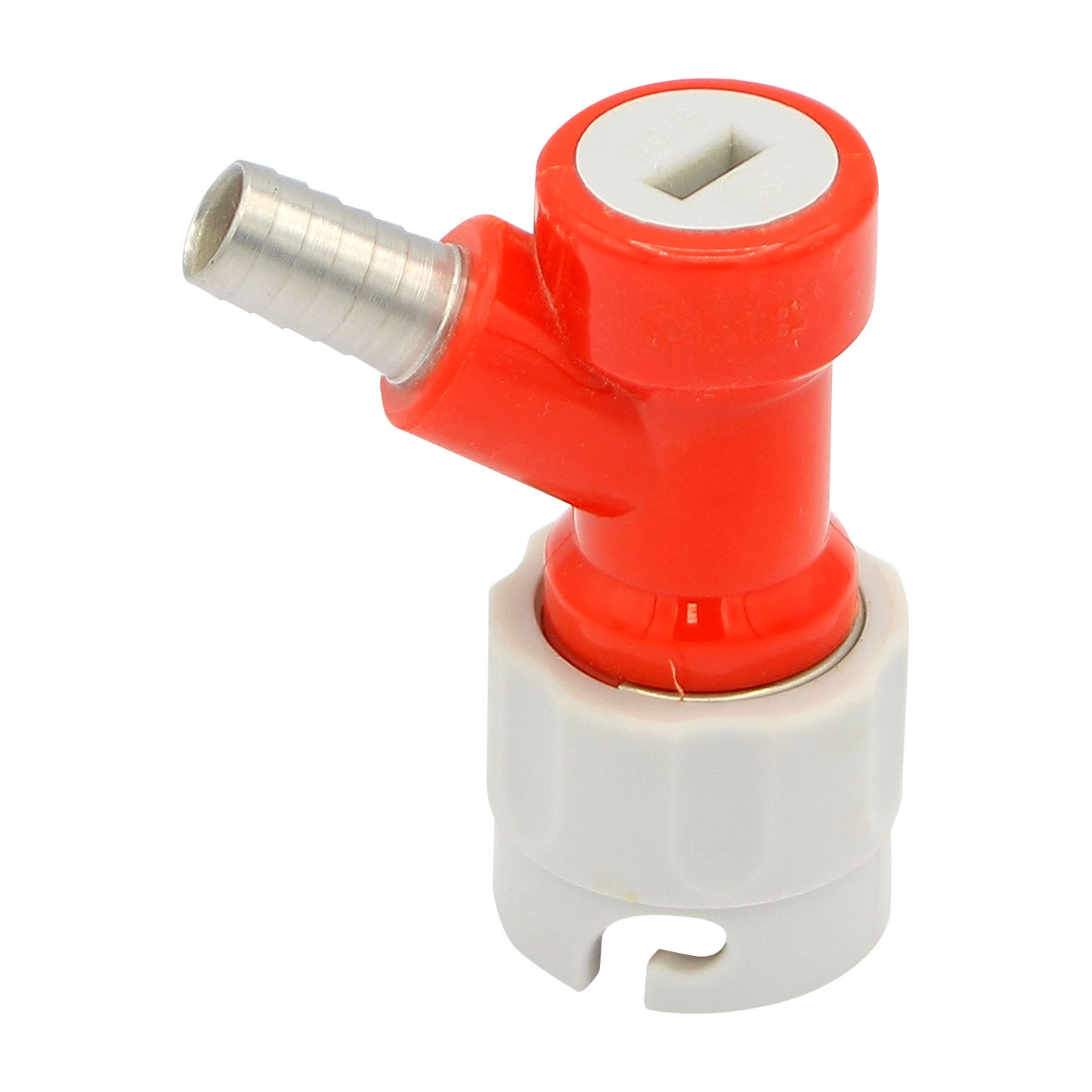 Short Pin Lock Gas Disconnect - 3/8" Barb
