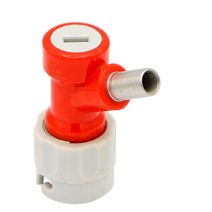 Short Pin Lock Gas Disconnect - 3/8" Barb