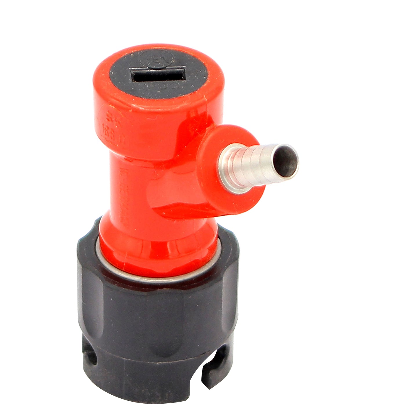 Short Pin Lock Beverage Disconnect - 1/4" Barb