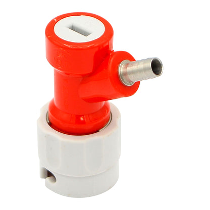 Short Pin Lock Gas Disconnect - 1/4" Barb