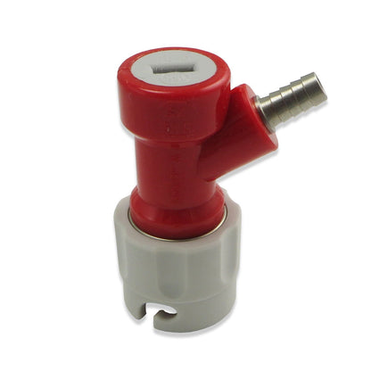 Short Pin Lock Gas Disconnect - 1/4" Barb