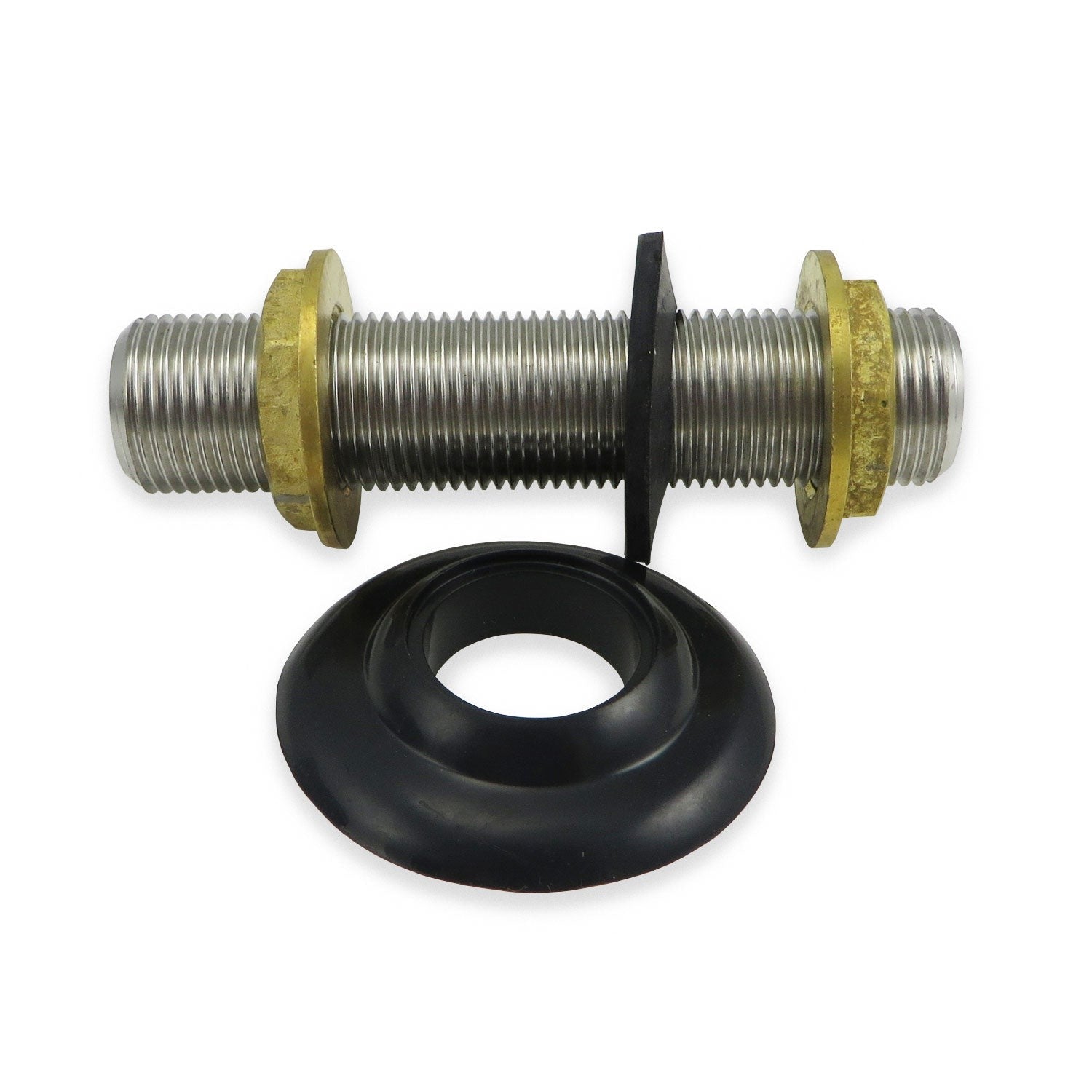 4" Stainless Steel Jockey Box Shank - 3/8" Bore - Canadian Homebrewing Supplier - Free Shipping - Canuck Homebrew Supply