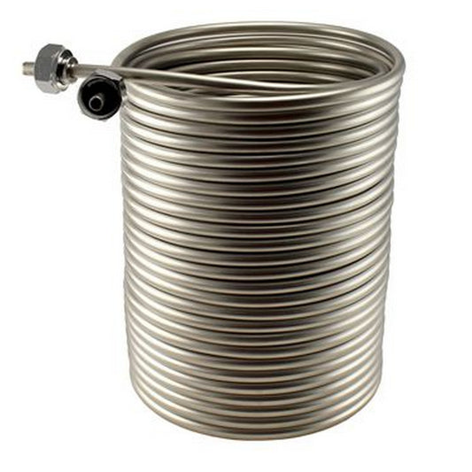 Stainless Steel Jockey Box Coil - 100' x 5/16"