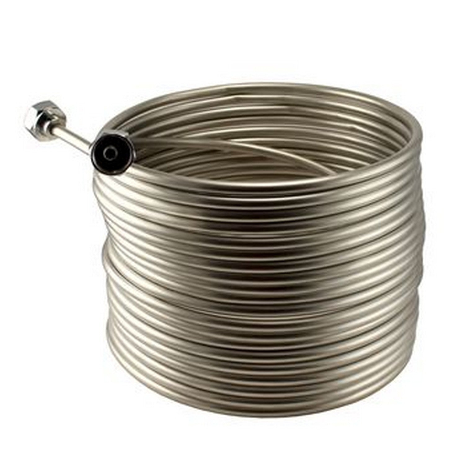 50' x 5/16" Stainless Steel Jockey Box Coil - Left