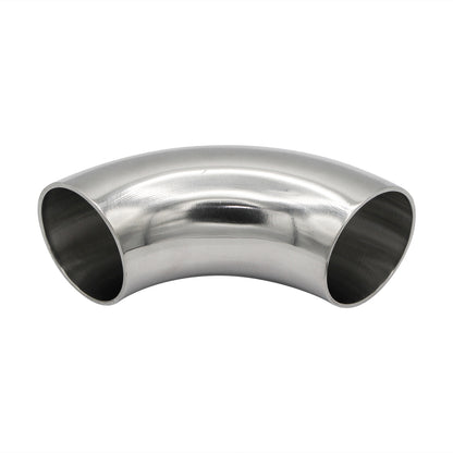 1.5" Butt Weld 90° Elbow (Short) - Sanitary Stainless Steel Fitting