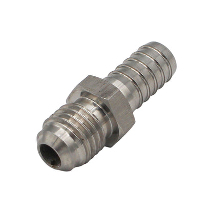Stainless Steel Flared Fitting - 5/16" MFL to 3/8" Barb