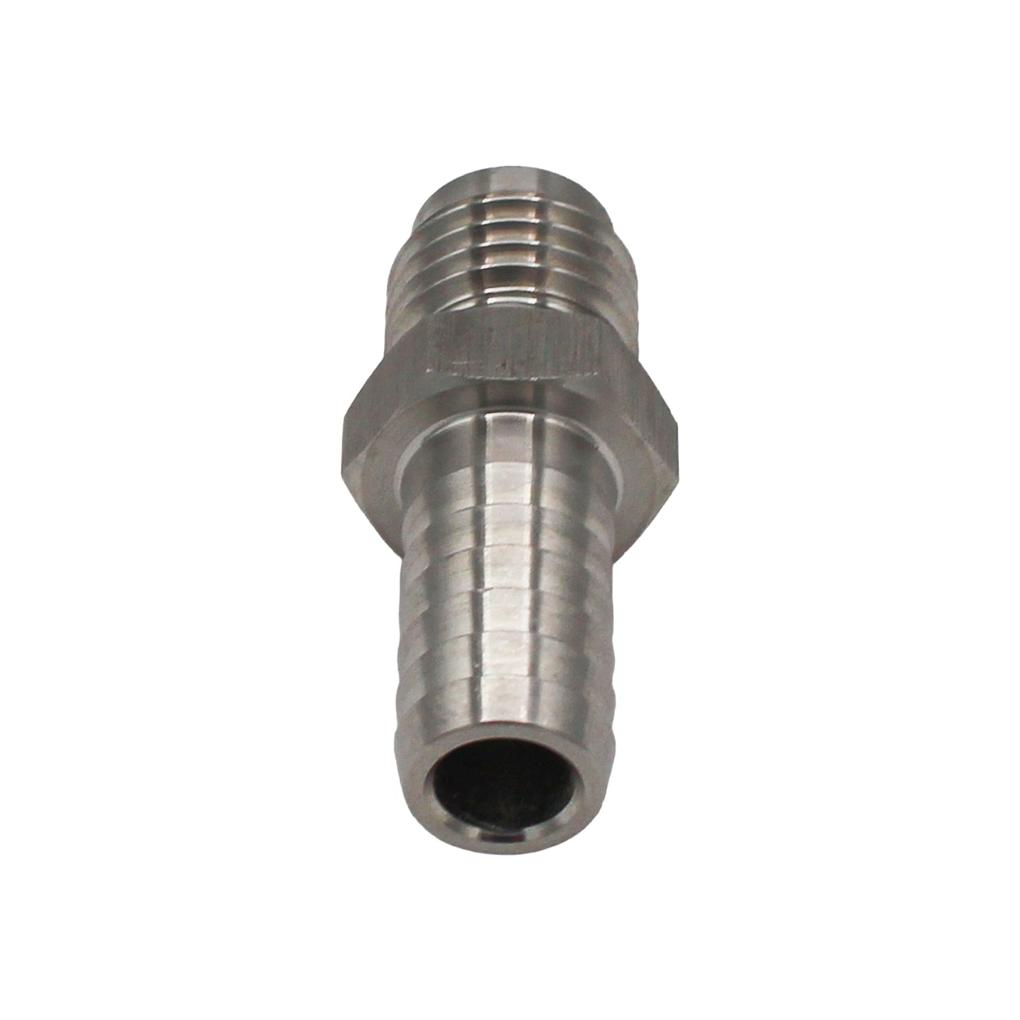 Stainless Steel Flared Fitting - 5/16" MFL to 3/8" Barb