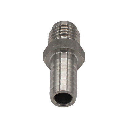 Stainless Steel Flared Fitting - 5/16" MFL to 3/8" Barb