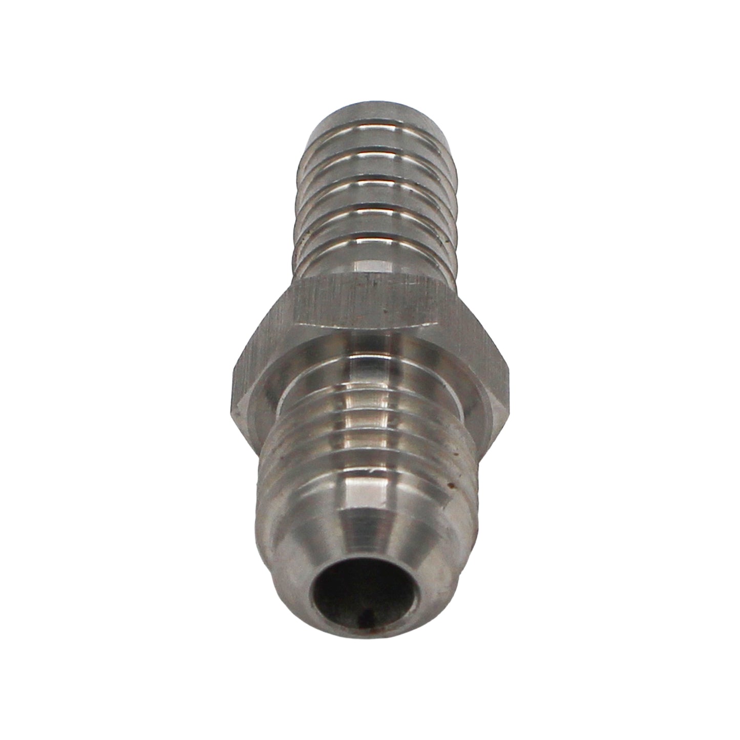 Stainless Steel Flared Fitting - 5/16" MFL to 3/8" Barb