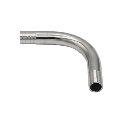 1/2" Barbed Insert Elbow Fitting - Stainless Steel