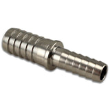 Stainless Steel Barbed Hose Splicer - 1/4" to 3/8" - Canadian Homebrewing Supplier - Free Shipping - Canuck Homebrew Supply