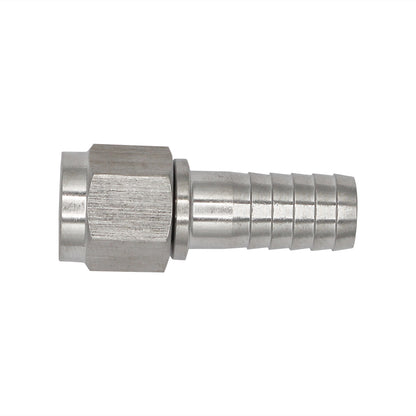 Stainless Steel Swivel Nut - 1/4" FFL to 3/8" Barb