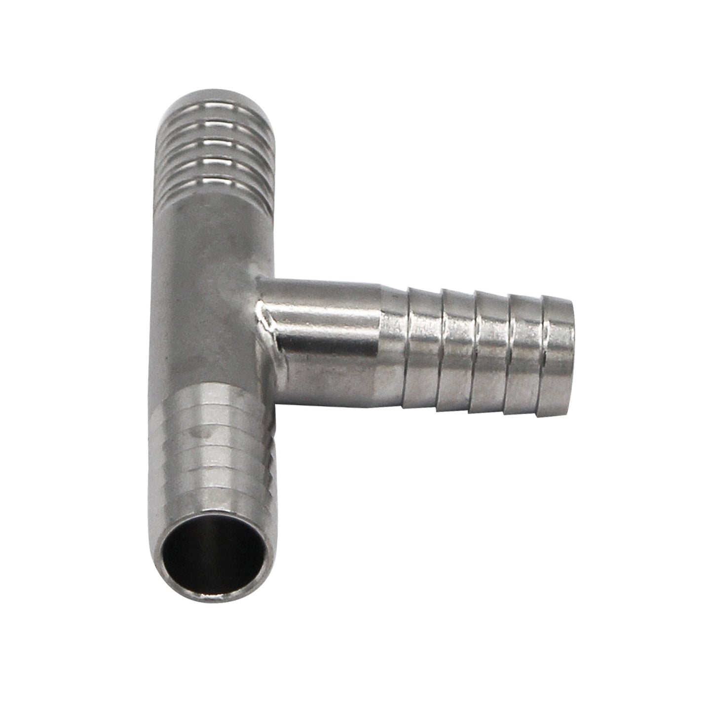 Stainless Steel Barbed Tee - 3/8"
