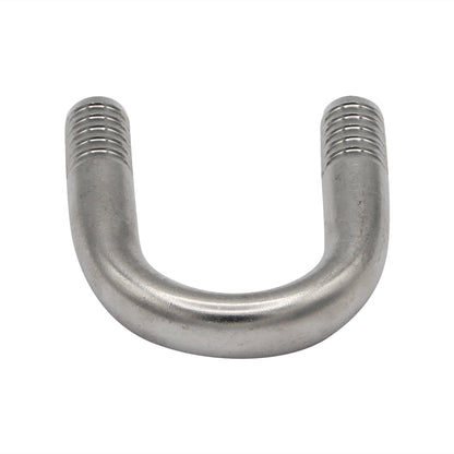 Stainless Steel Barbed U-Bend - 3/8"
