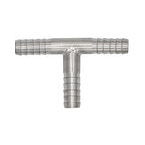 Stainless Steel Barbed Tee - 1/4"
