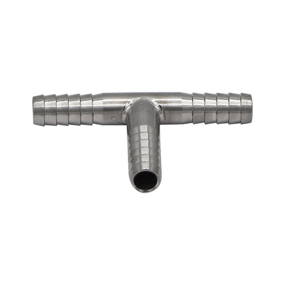 Stainless Steel Barbed Tee - 1/4"