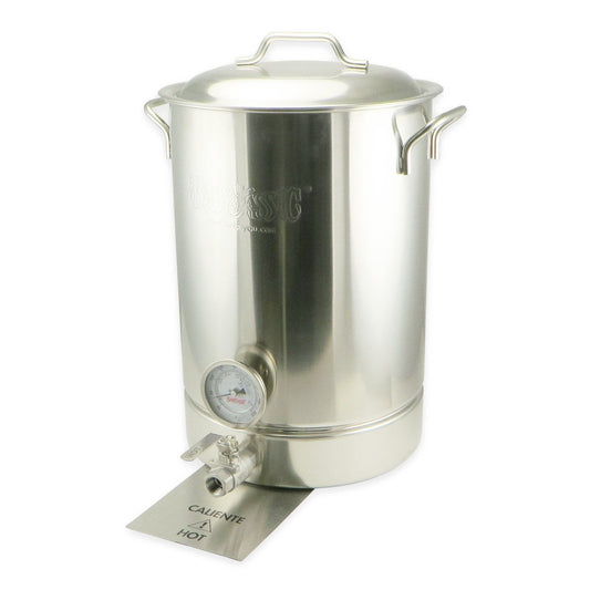 8 Gallon 4 Piece Stainless Steel Brew Kettle Set