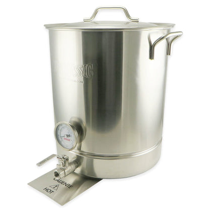 10 Gallon 6 Piece Stainless Steel Brew Kettle Set