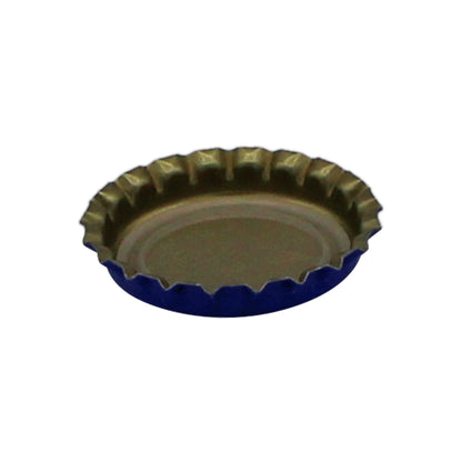 Blue Oxygen Barrier Pry-Off Crown Bottle Caps - Approx. 100