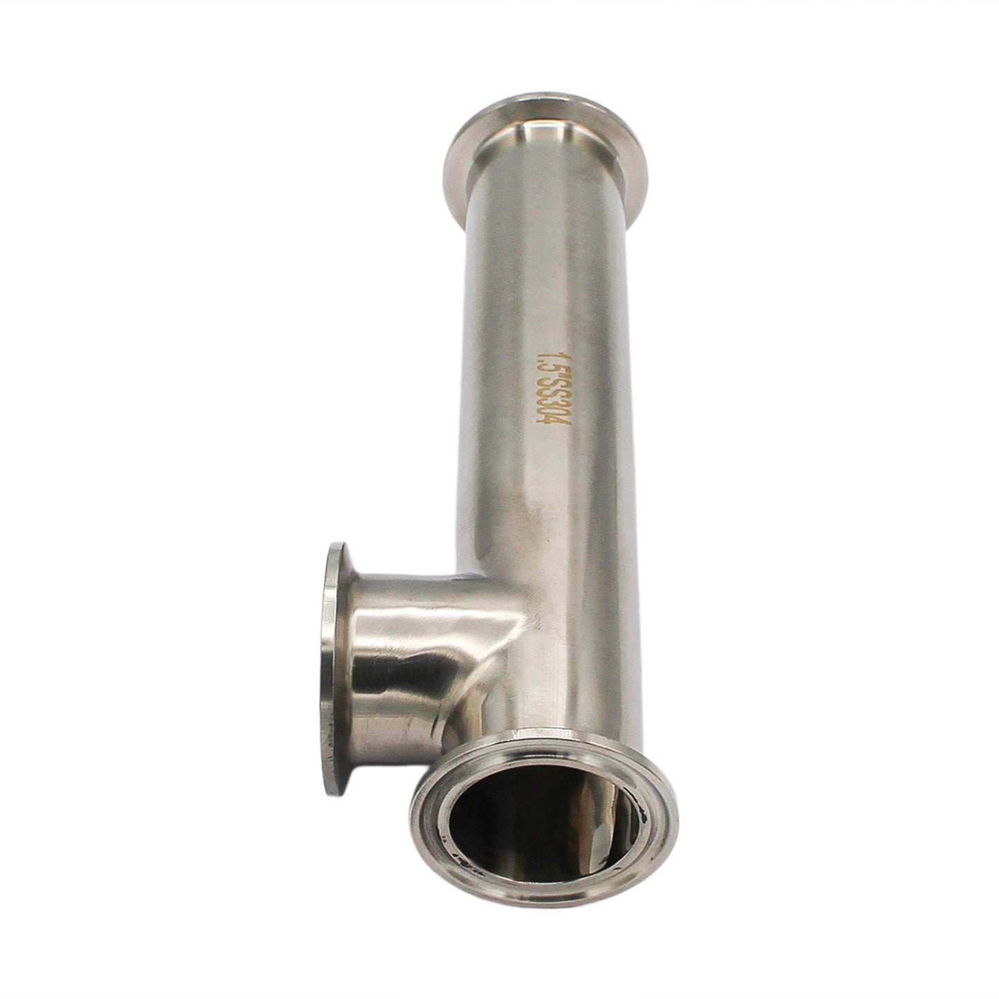1.5" Tri Clamp Offset Tee (RIMS Tube) - Sanitary Stainless Steel Tri Clover Fitting -  Canuck Homebrew Supply, Canada