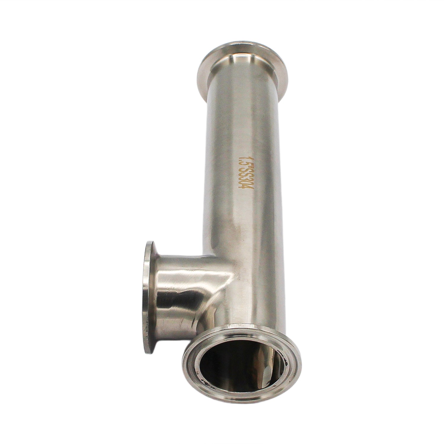 1.5" Tri Clamp Offset Tee (RIMS Tube) - Sanitary Stainless Steel Tri Clover Fitting -  Canuck Homebrew Supply, Canada