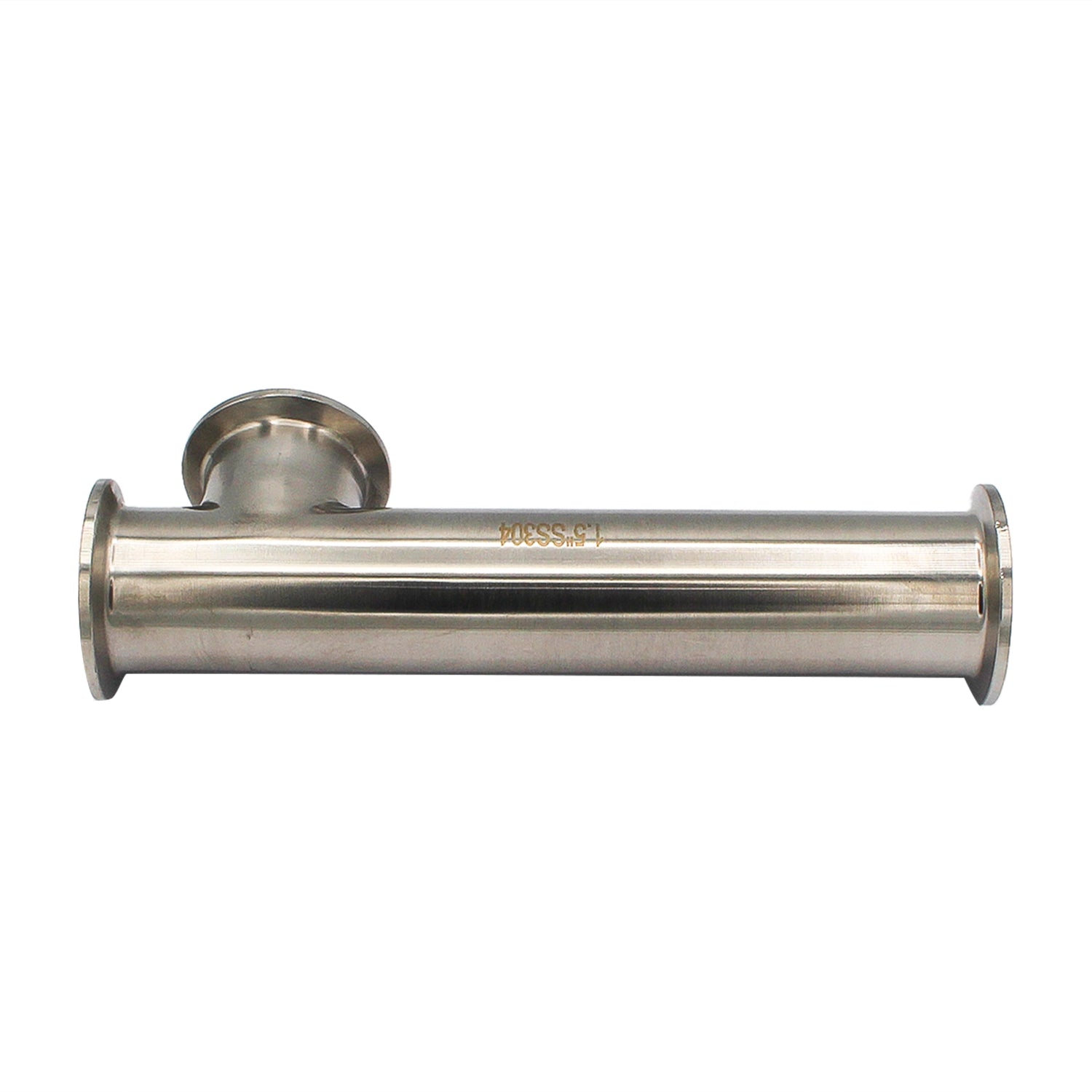 1.5" Tri Clamp Offset Tee (RIMS Tube) - Sanitary Stainless Steel Tri Clover Fitting -  Canuck Homebrew Supply, Canada