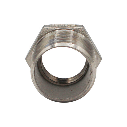 Ss Brewtech 3/4" Male NPT x 1/2" Female NPT Reducer Bushing - 304 Stainless Steel Pipe Fitting