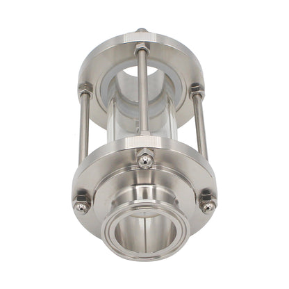 Ss Brewtech 1.5" Tri Clamp Sight Glass - Tri Clover Sanitary Stainless Steel Fitting