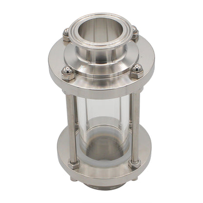 Ss Brewtech 1.5" Tri Clamp Sight Glass - Tri Clover Sanitary Stainless Steel Fitting